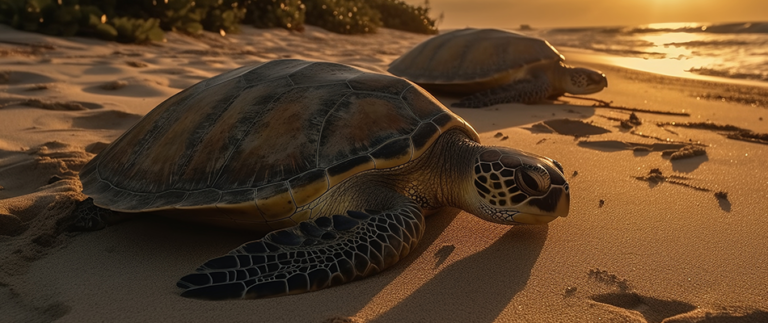 Câmeras ecológicas ajudam a conservar as tartarugas marinhas