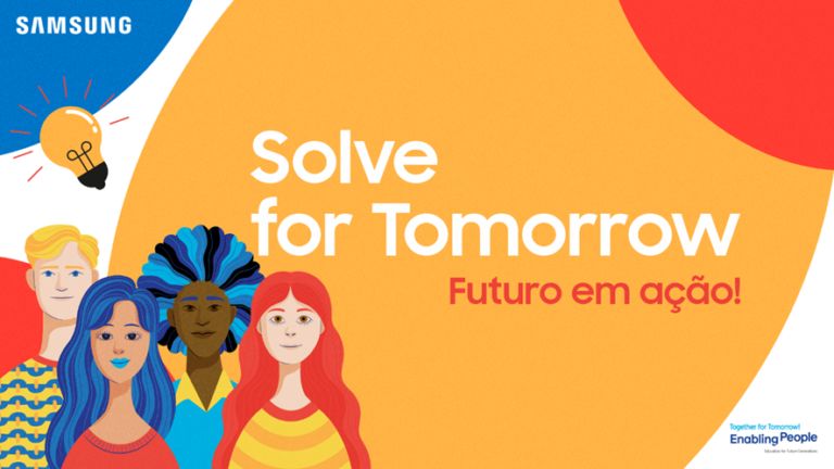 Solve For Tomorrow 2024, programa global de cidadania corporativa da Samsung está com inscrições abertas