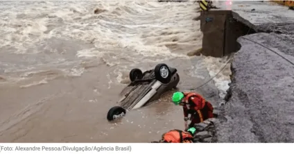 Estudo aponta que desastres climáticos relacionados a chuvas mais que triplicaram nesta década
